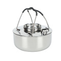 Stainless Steel Camping Kettle with Anti heating Handle